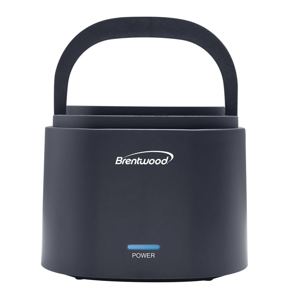 Brentwood ELB-600BL blue portable electric lunch box food warmer with stainless steel container