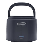 Brentwood ELB-600BL blue portable electric lunch box food warmer with stainless steel container