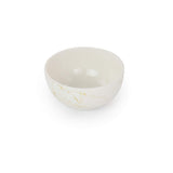 Elama Fine Marble 16-Piece Stoneware Dinnerware Set, Gold & White, Service for 4
