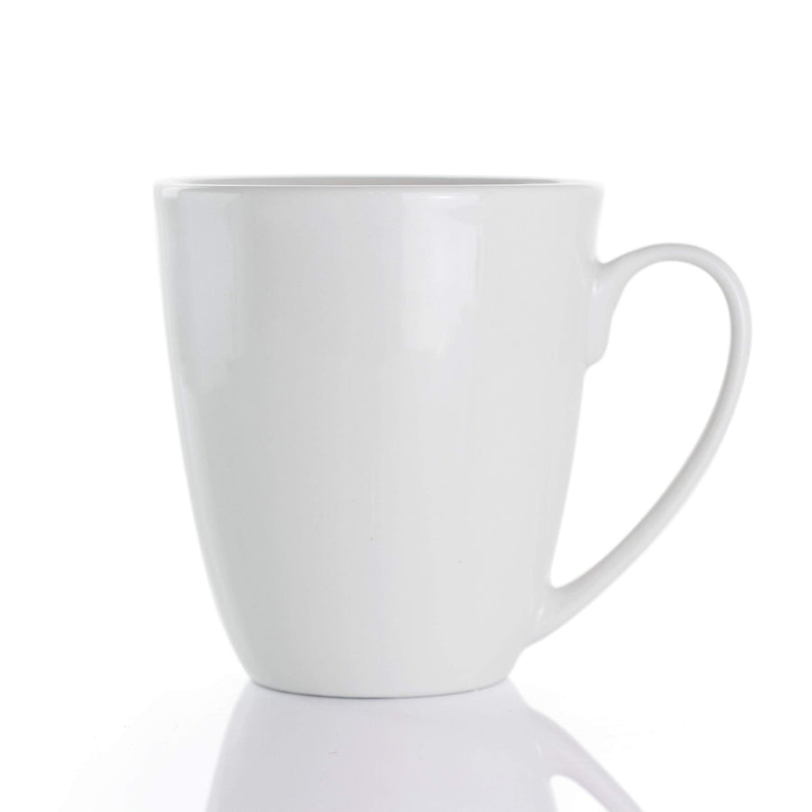 Elama Owen 18-Piece White Porcelain Dinnerware Set with 2 Serving Bowls - Service for 4