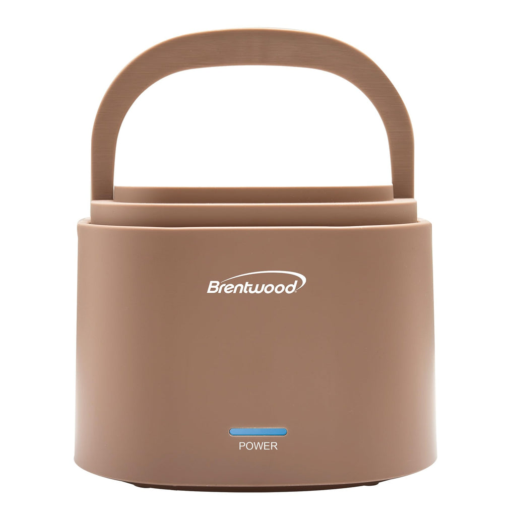 Brentwood ELB-600PK pink portable electric lunch box food warmer with stainless steel container