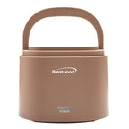 Brentwood ELB-600PK pink portable electric lunch box food warmer with stainless steel container