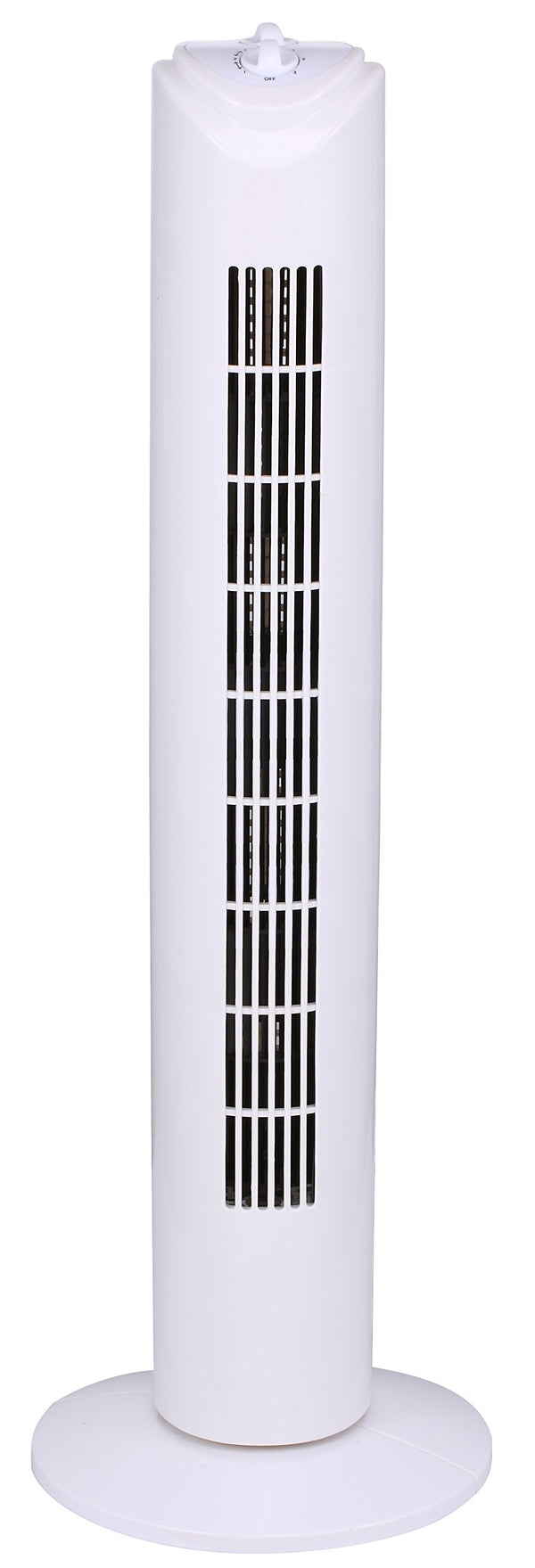Optimus F-8449WH 32 Inch Oscillating Tower Fan with Timer, 3-Speed, White