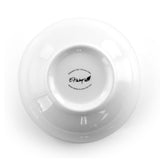 Elama Luna 18-Piece Glossy White Porcelain Dinnerware Set, Service for 6