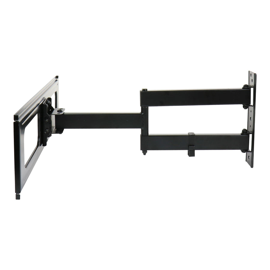 MegaMounts Full Motion Wall Mount for 32-75 Inch TVs, Black