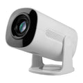 SuperSonic SC-92P white smart WiFi streaming projector with Bluetooth and aurora light
