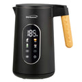 Brentwood KT-2014DBK black 1.7-liter cordless digital electric kettle with temperature display