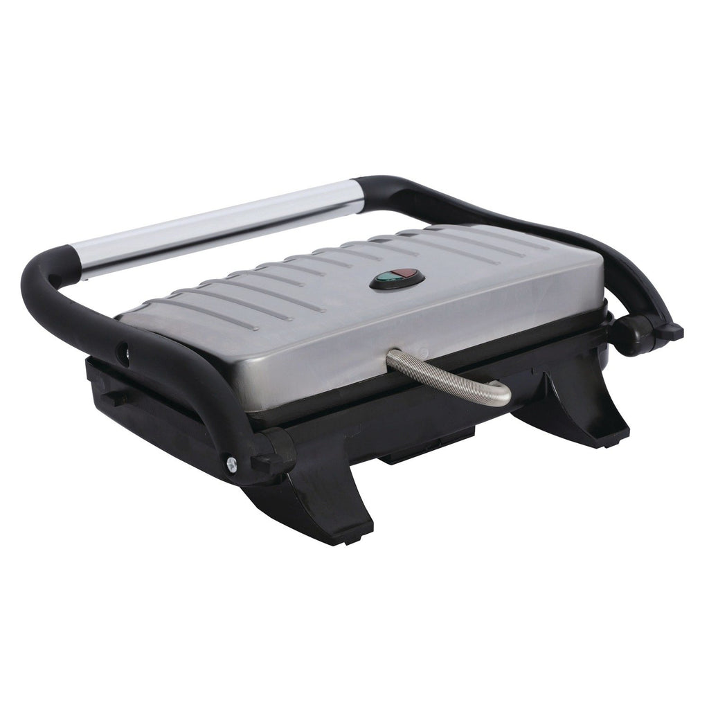 Brentwood TS-611 Compact Panini Press & Sandwich Maker,1000-Watt, Non-Stick,Stainless Steel