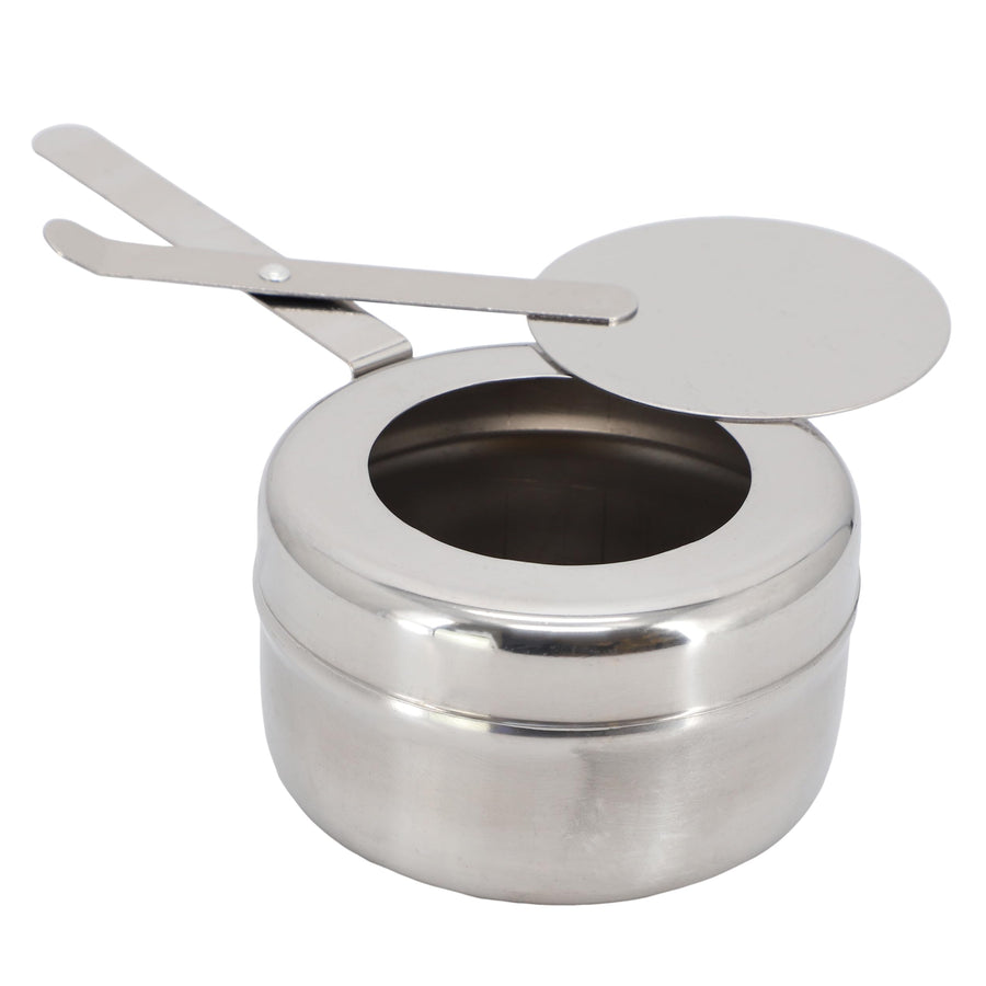 MegaChef MG-430602 6.3-Quart Round Stainless Steel Chafing Dish with Hinged Lid and Window
