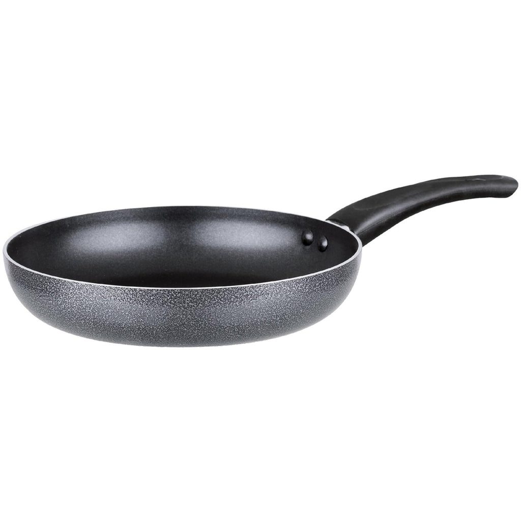 Brentwood 10-Inch Aluminum Non-Stick Wok with Tempered Glass Lid – Gray
