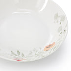 Elama Poppy 18-Piece Porcelain Dinnerware Set – Cherry Blossom Floral Service for 6