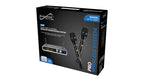 SuperSonic SC-920UHF Dual Fixed Channel UHF Wireless Microphone System - 200ft Range, 2 Handheld Dynamic Mics, XLR & 1/4-Inch Outputs