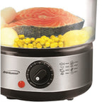 Brentwood TS-1005 2-Tier 5-Quart Electric Food Steamer with Stainless Steel Base