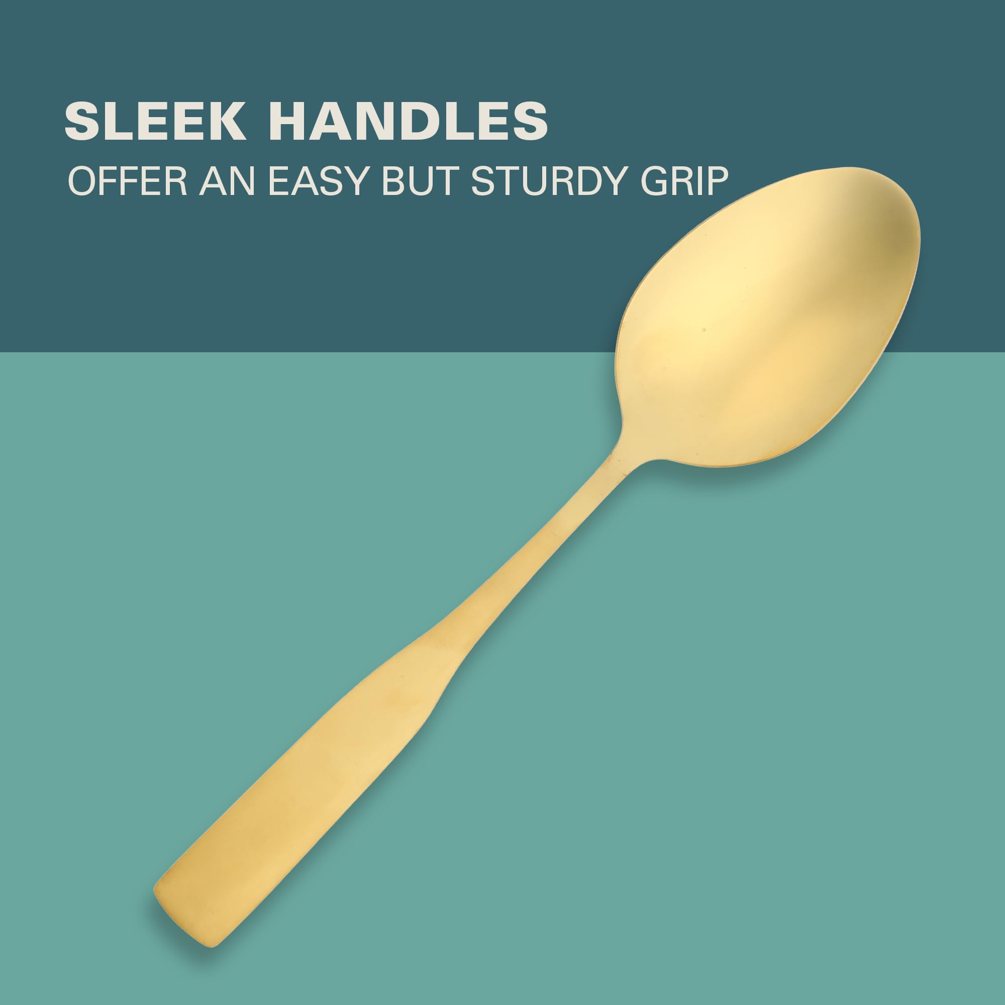 Gibson Home Abbeville 41-Piece Gold Flatware Set – Stainless Steel Service for 8 with Wire Caddy