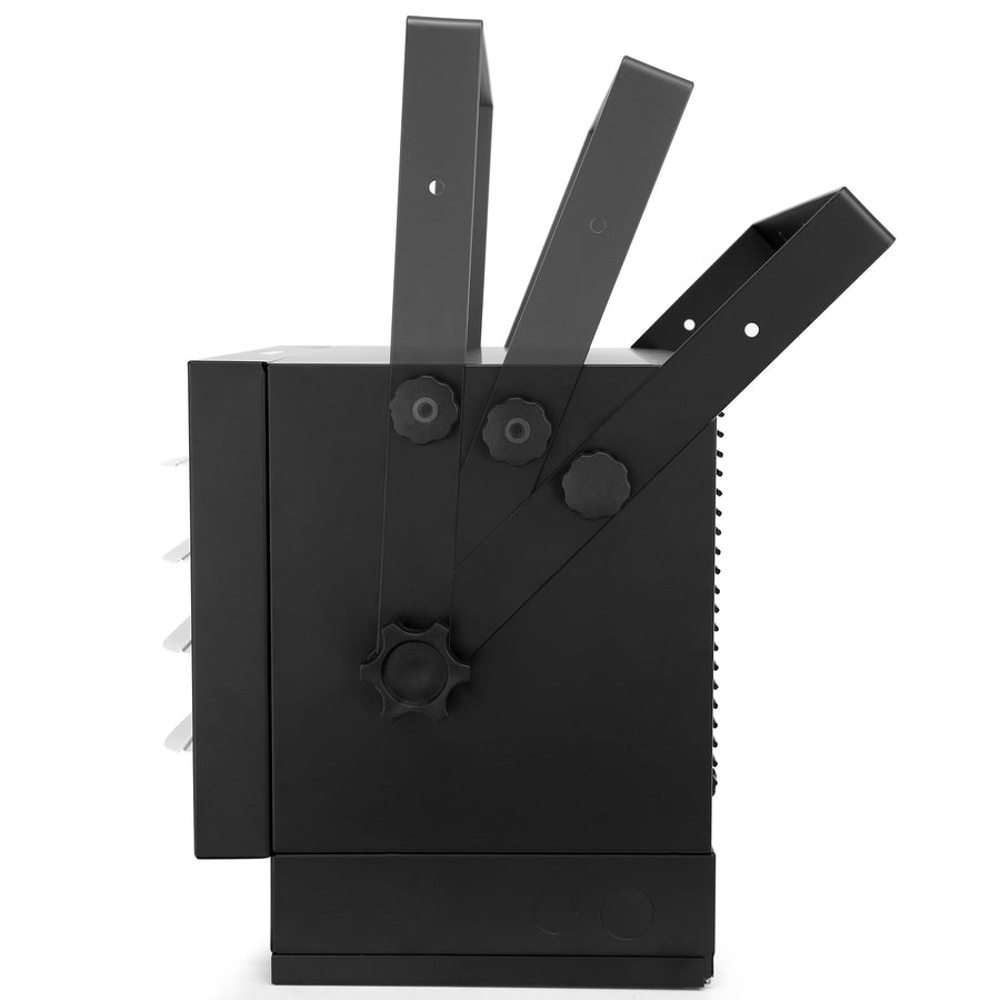 Vie Air 7500W 240V Hard-Wired Garage Heater with Remote, Matte Black
