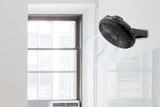 Air Monster 20 in. High Velocity Air Circulator Floor Fan, Black