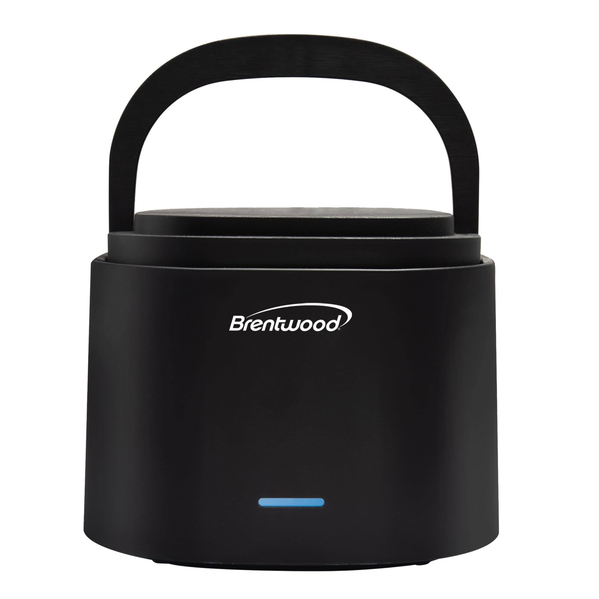 Brentwood ELB-600BK black portable electric lunch box food warmer with stainless steel container