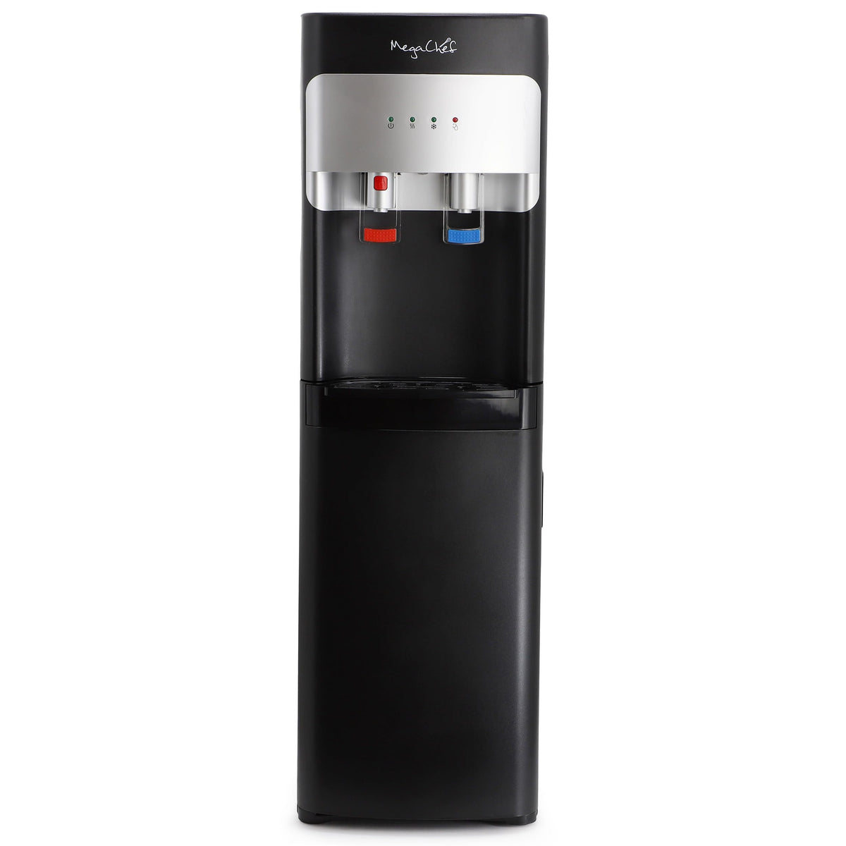 MegaChef Bottom-Load Hot & Cold Water Dispenser, Black, 5-Gallon
