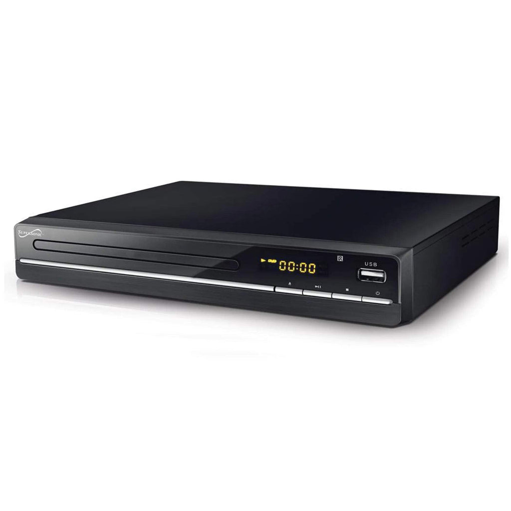 SuperSonic SC-20H 2.0 Channel DVD Player with HDMI Output and USB/SD Inputs