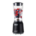 Brentwood JB-191BK 14 oz compact personal blender in black with BPA-free jar and stainless steel blade