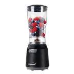 Brentwood JB-191BK 14 oz compact personal blender in black with BPA-free jar and stainless steel blade