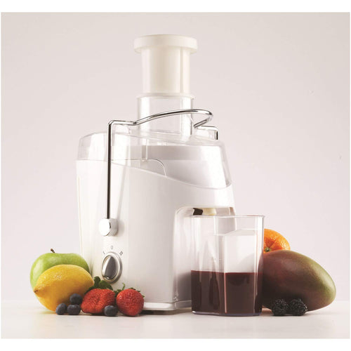 Brentwood 2-Speed Juice Extractor with Graduated Jar, White