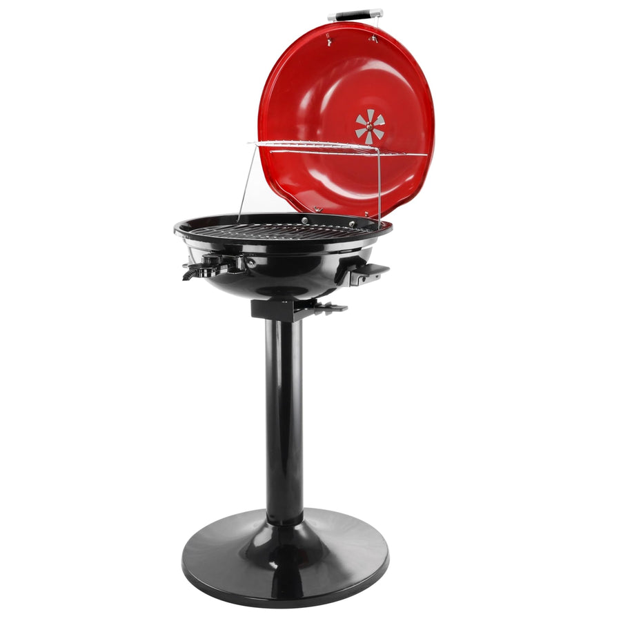Better Chef 15-inch Electric Barbecue Grill, 1600W Indoor & Outdoor with Adjustable Thermostat