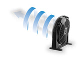 Air Monster 20 in. High Velocity Air Circulator Floor Fan, Black
