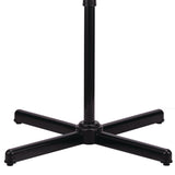 Brentwood Kool Zone F-16SMB 16 Inch 3-Speed Oscillating Stand Fan, Adjustable Height, Black