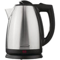 Brentwood KT-1800 Cordless Electric Kettle – 2L Stainless Steel with Auto Shut-Off