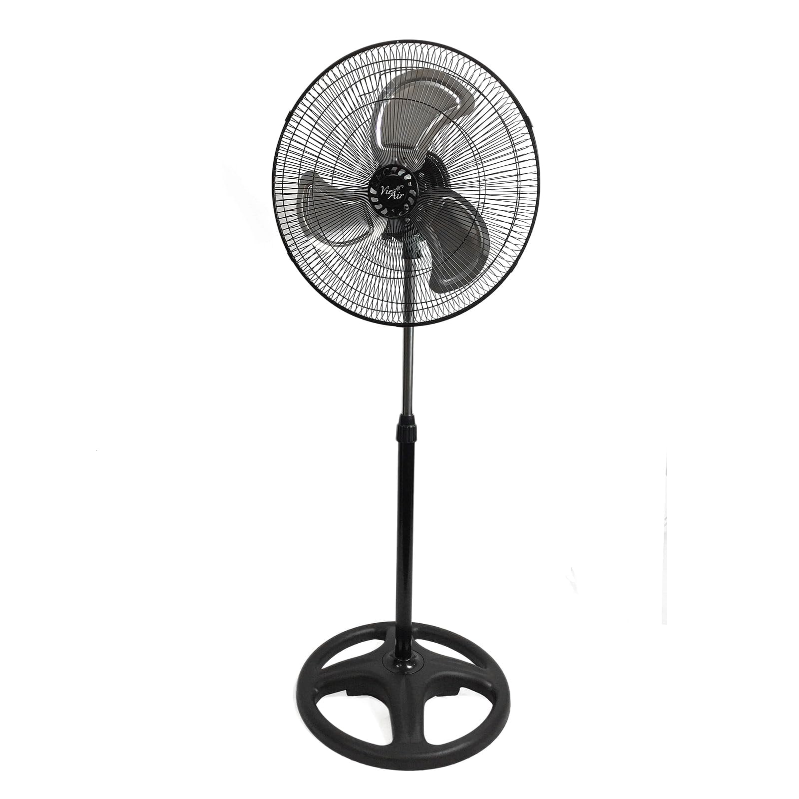 Vie Air Heavy Duty Pedestal Oscillating Metal Stand Fan