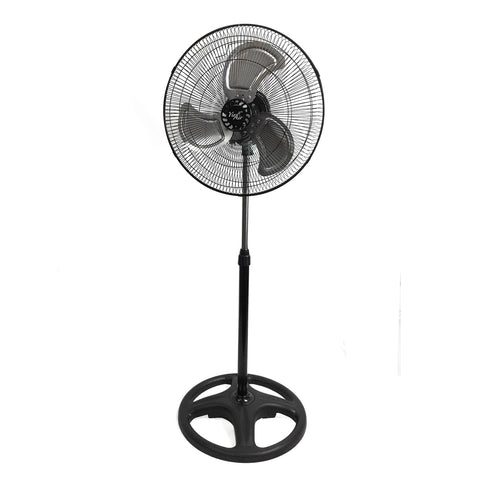 Vie Air Heavy Duty Pedestal Oscillating Metal Stand Fan