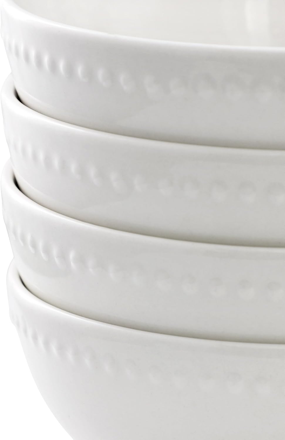 Elama Olevia embossed dot cereal bowl set product photo 4