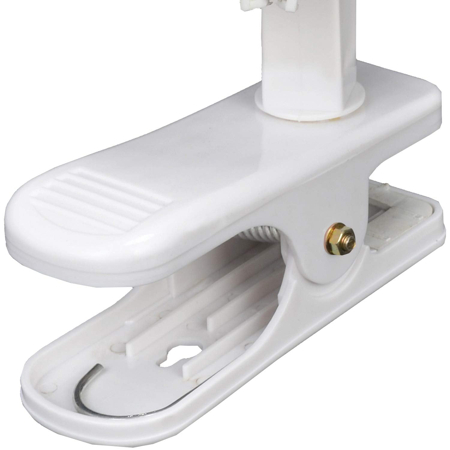 Brentwood Kool Zone F-621W 6 Inch 2-Speed Clip-On and Desk Fan - White