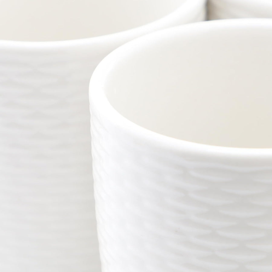 Elama Ophelia woven texture mug set product photo 3