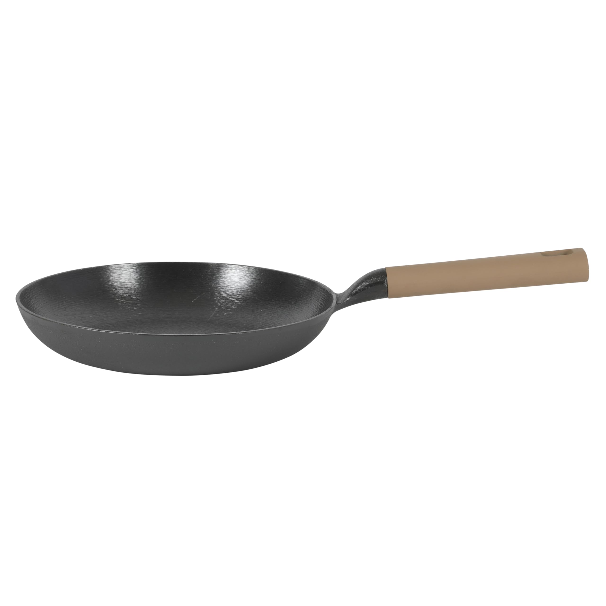 Gibson Home Eaglestone 9.5" Pre-Seasoned Cast Iron Skillet – Black with Stay-Cool Bakelite Handle