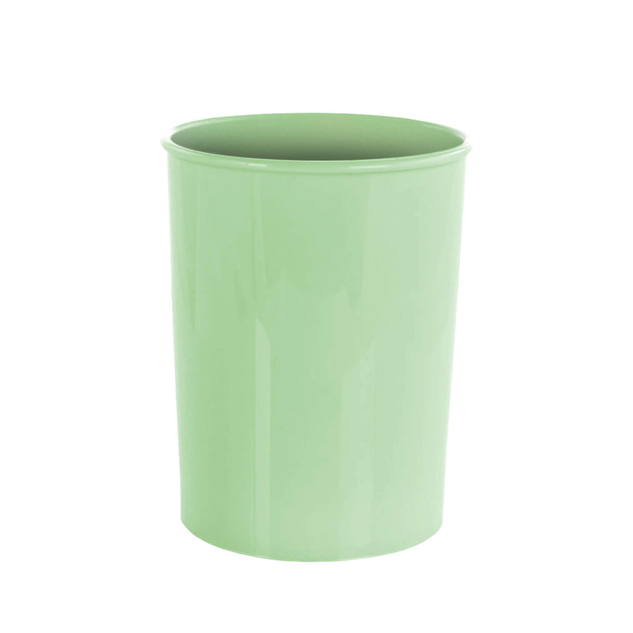 Mint green utensil holder crock from the silicone utensil set