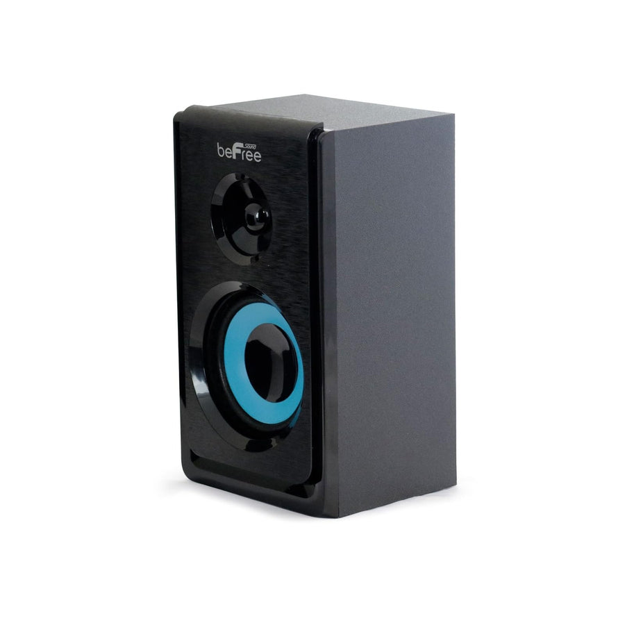 beFree Sound BFS-500 5.1 Channel Bluetooth Surround Sound Speaker System, Blue