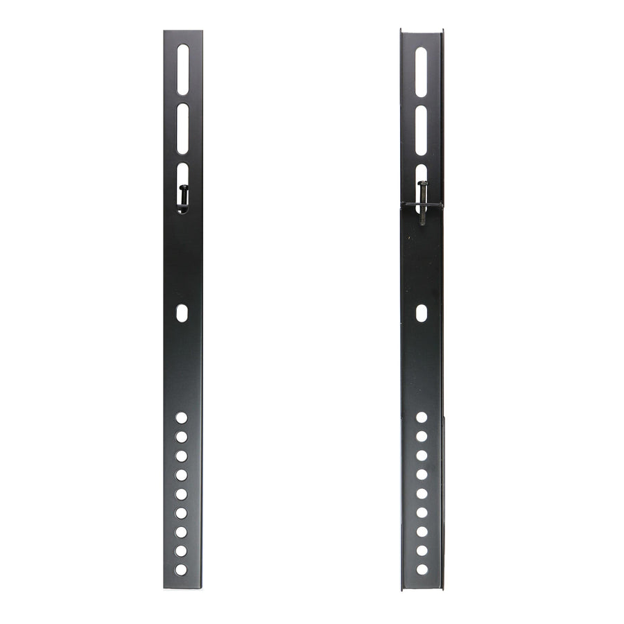 MegaMounts Full Motion Wall Mount for 32-75 Inch TVs, Black