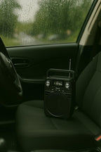 Supersonic SC-1390BT Portable 4-Band Bluetooth Radio, AM/FM/SW, Black