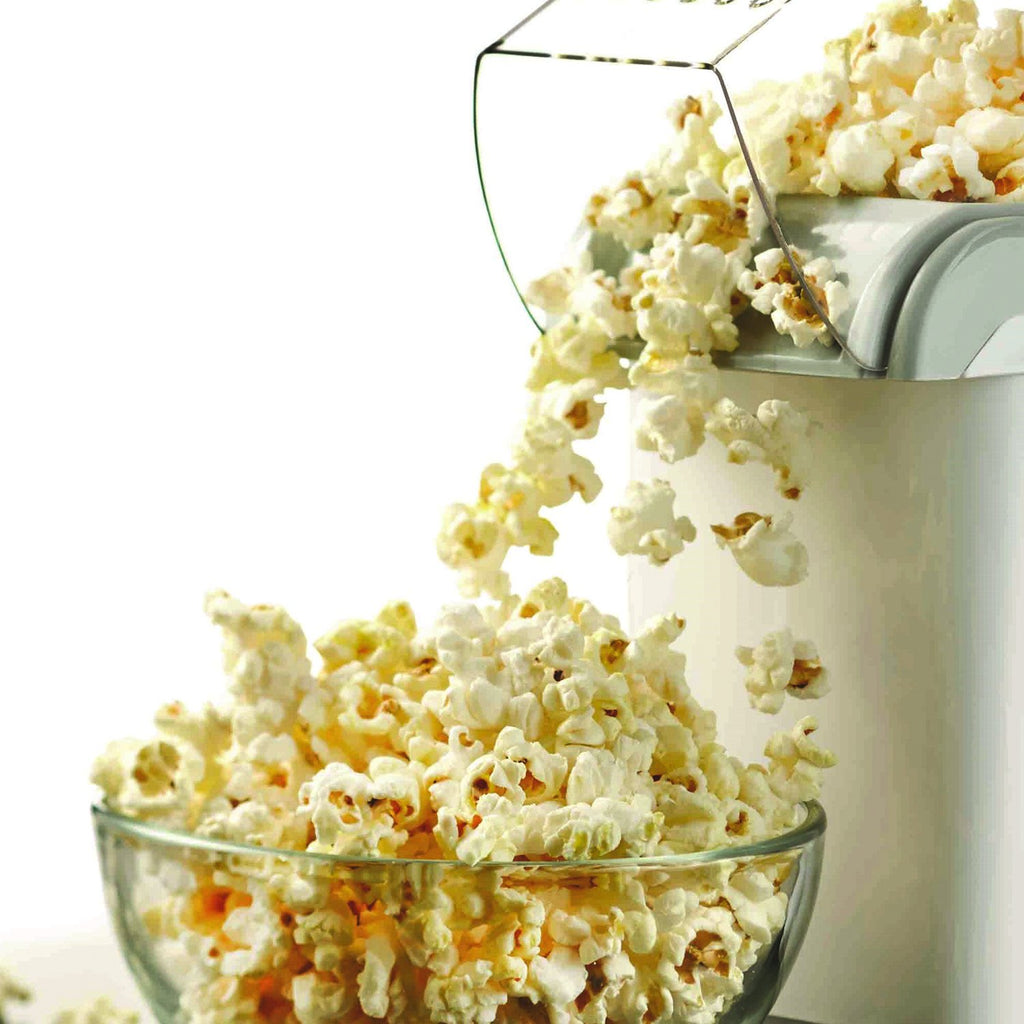 Brentwood PC-486W Hot Air Popcorn Maker - White, 8 Cup Capacity, Oil-Free Popping in 2 to 3 Minutes