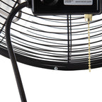 Vie Air Dual-Function 18" Wall-Mountable & Floor Fan – 3-Speed Industrial Air Circulator for Garage, Workshop, Gym & Home