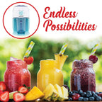 Brentwood TS-1425R Margarita & Frozen Drink Machine - Red, 35oz Pitcher, Shaves Your Ice for 4 Servings