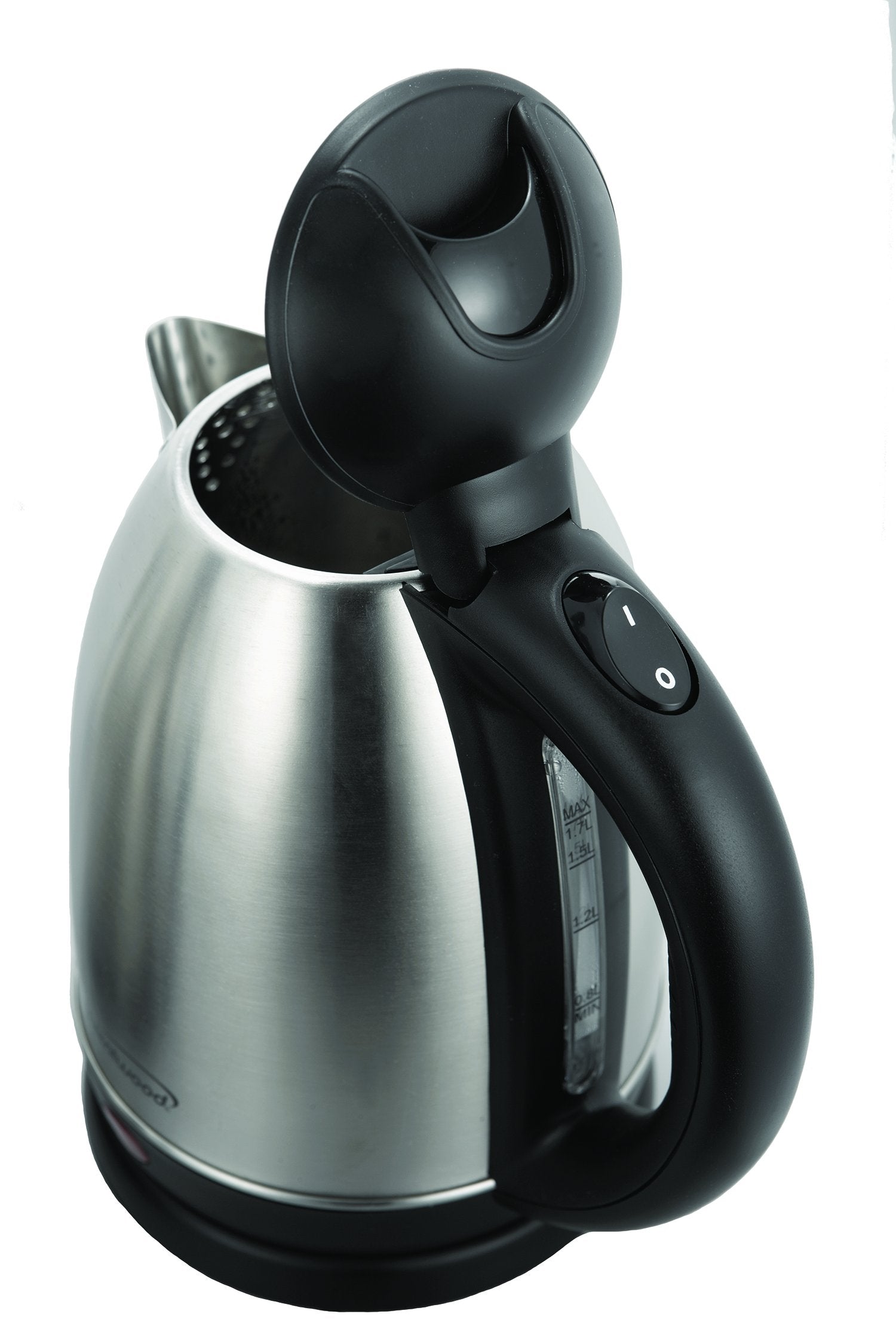 Brentwood KT-1790 1.7L Stainless Steel Cordless Electric Kettle – Fast-Boil 1500W with 360° Swivel Base & Auto Shut-Off