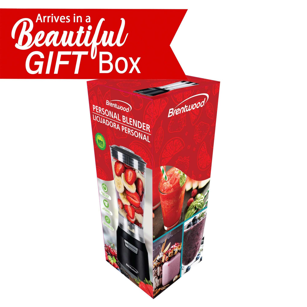 Brentwood 14 oz 180-Watt Compact Personal Blender, Black