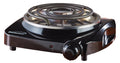 Brentwood TS-306 black portable single coil electric burner hot plate, 1200W