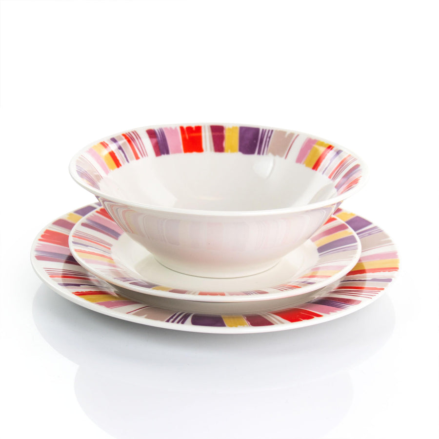 Gibson Home Orleans dinnerware set product photo 2