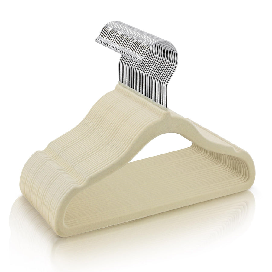 Elama kids velvet hanger Cream