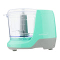 Brentwood 1.5-Cup Mini Food Chopper – 100W Compact Electric Chopper with Stainless Steel Blades (Blue)