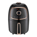 Brentwood AF-202BK 2-quart black electric air fryer with timer and temperature dial